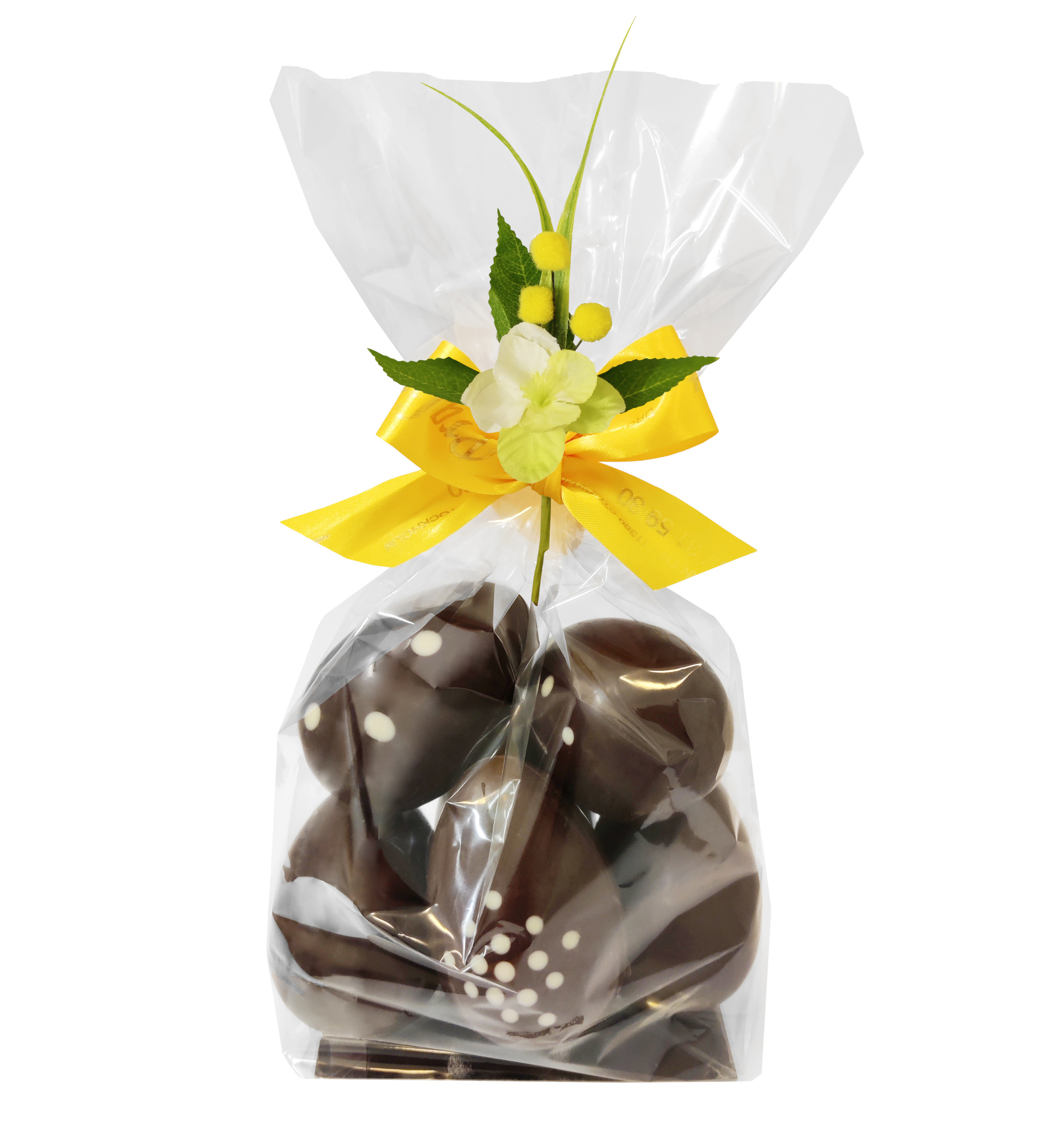 Påskpåse - Lin - Mörka Chokladägg - 185 gram