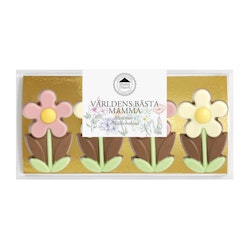 Pralinhuset - Världens Bästa Mamma! - Blommor 100g