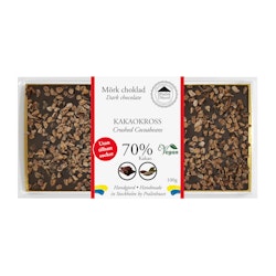 Pralinhuset - 70% Kakao - Kakaokross - Utan Tillsatt Socker