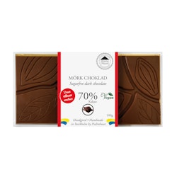 Pralinhuset - 70% Kakao - Ren - Utan Tillsatt Socker