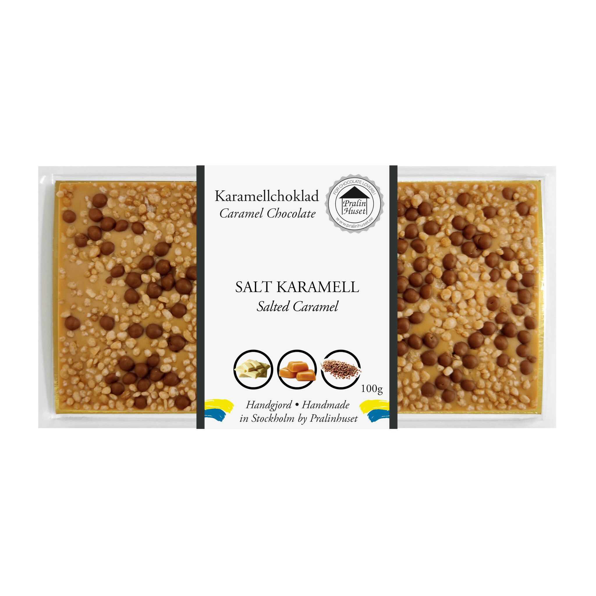 Pralinhuset - Karamellchoklad - Salt karamell