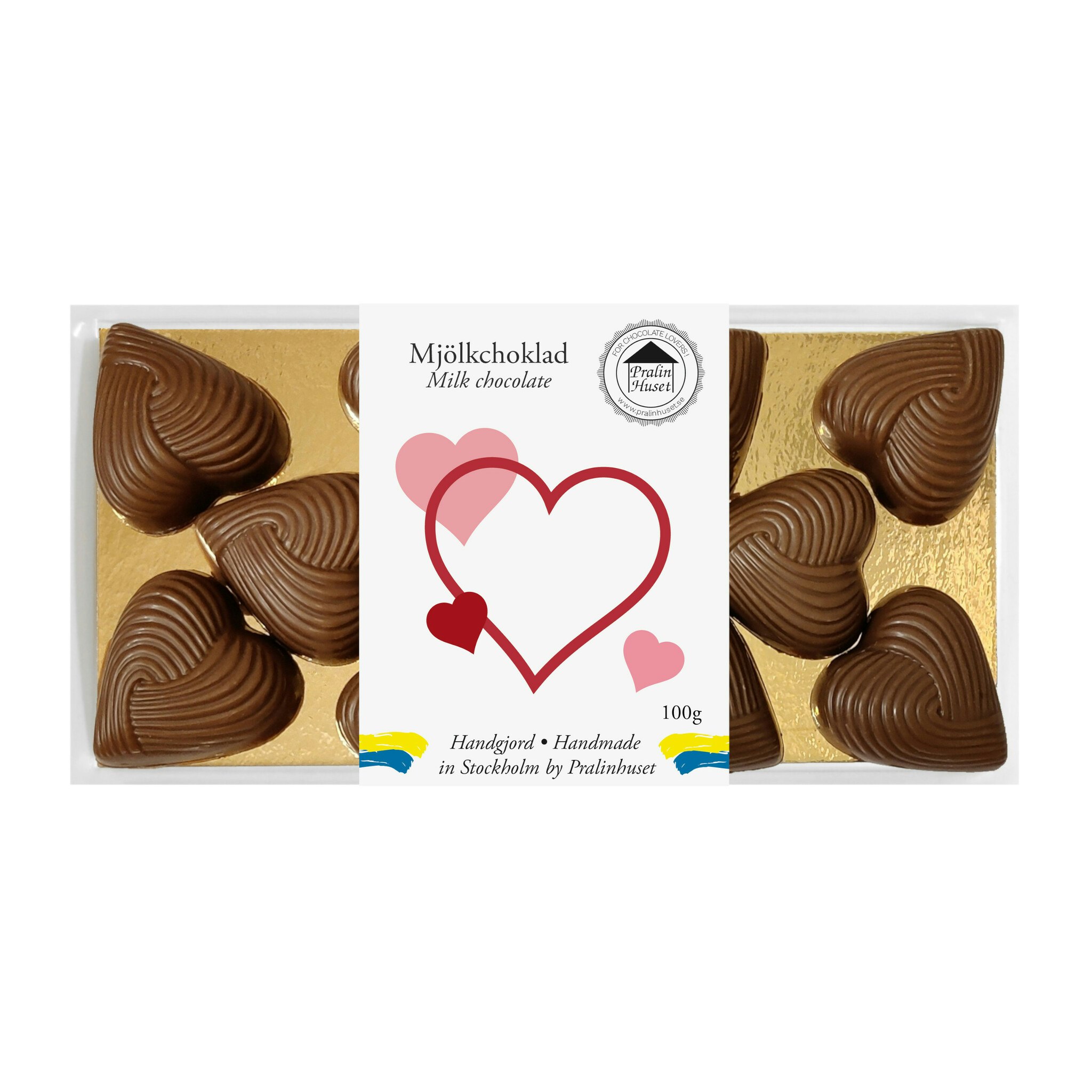 Pralinhuset - 40% Kakao - Small Hearts