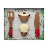 Chokladfigur - Cooking Set - 125g