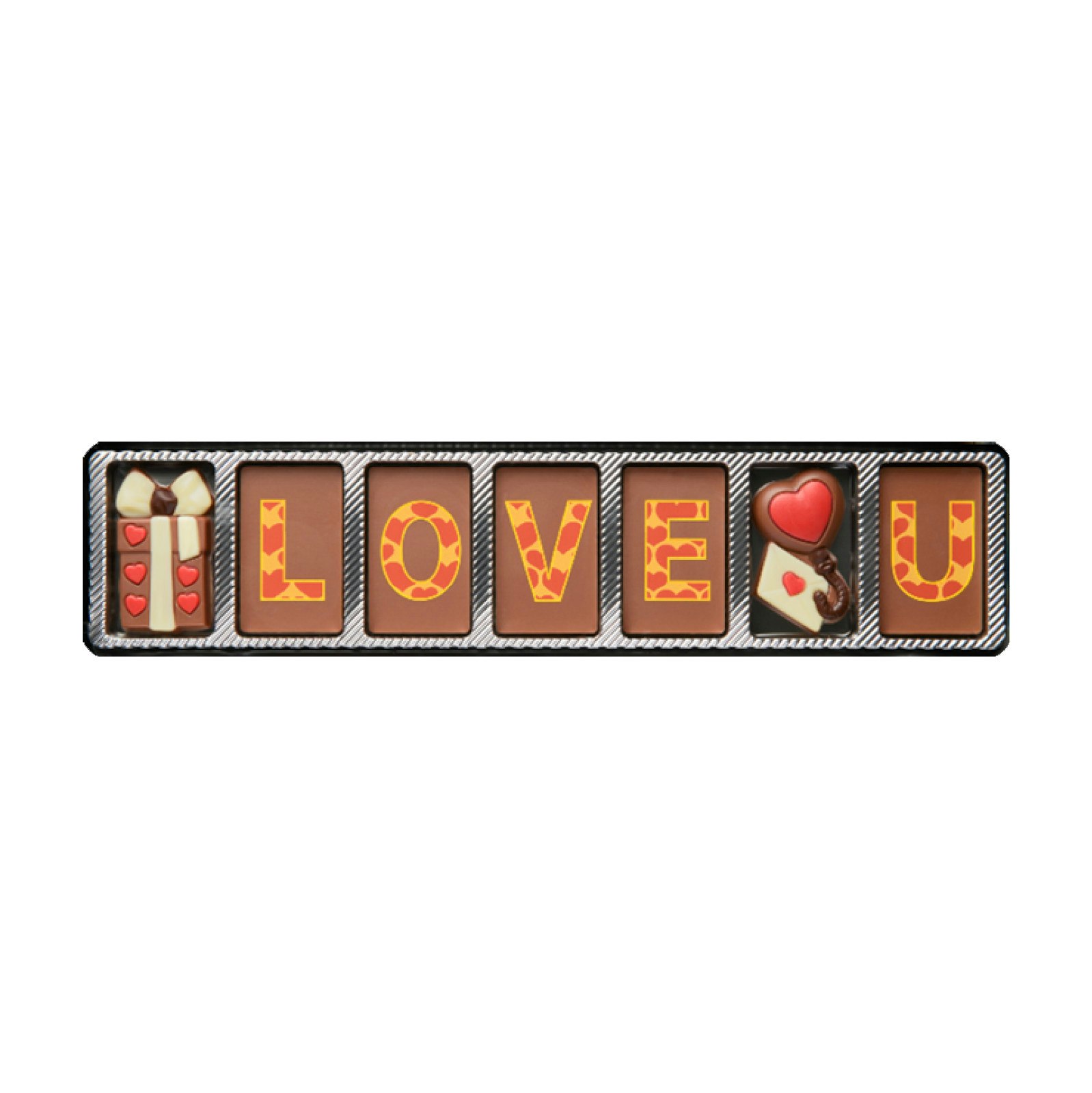 Chokladfigur - Love U - 70g