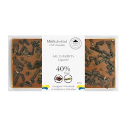 Pralinhuset - 40% Kakao - Saltlakrits