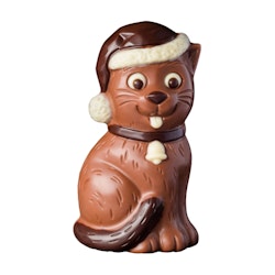 Chokladfigur - Winter Cat - 75g