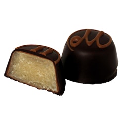 Pralin & Tryffel - Marsipan i Mörk Choklad