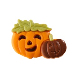 Pralin & Tryffel - Happy Pumpkins - Vit Choklad
