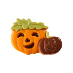 Pralin & Tryffel - Happy Pumpkins - Vit Choklad