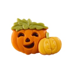 Pralin & Tryffel - Happy Pumpkins Yellow - Vit Choklad