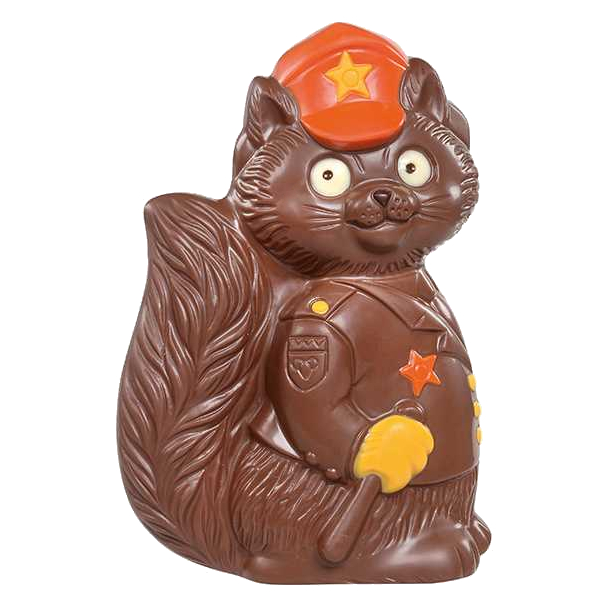Chokladfigur - Poliskatt - 250g