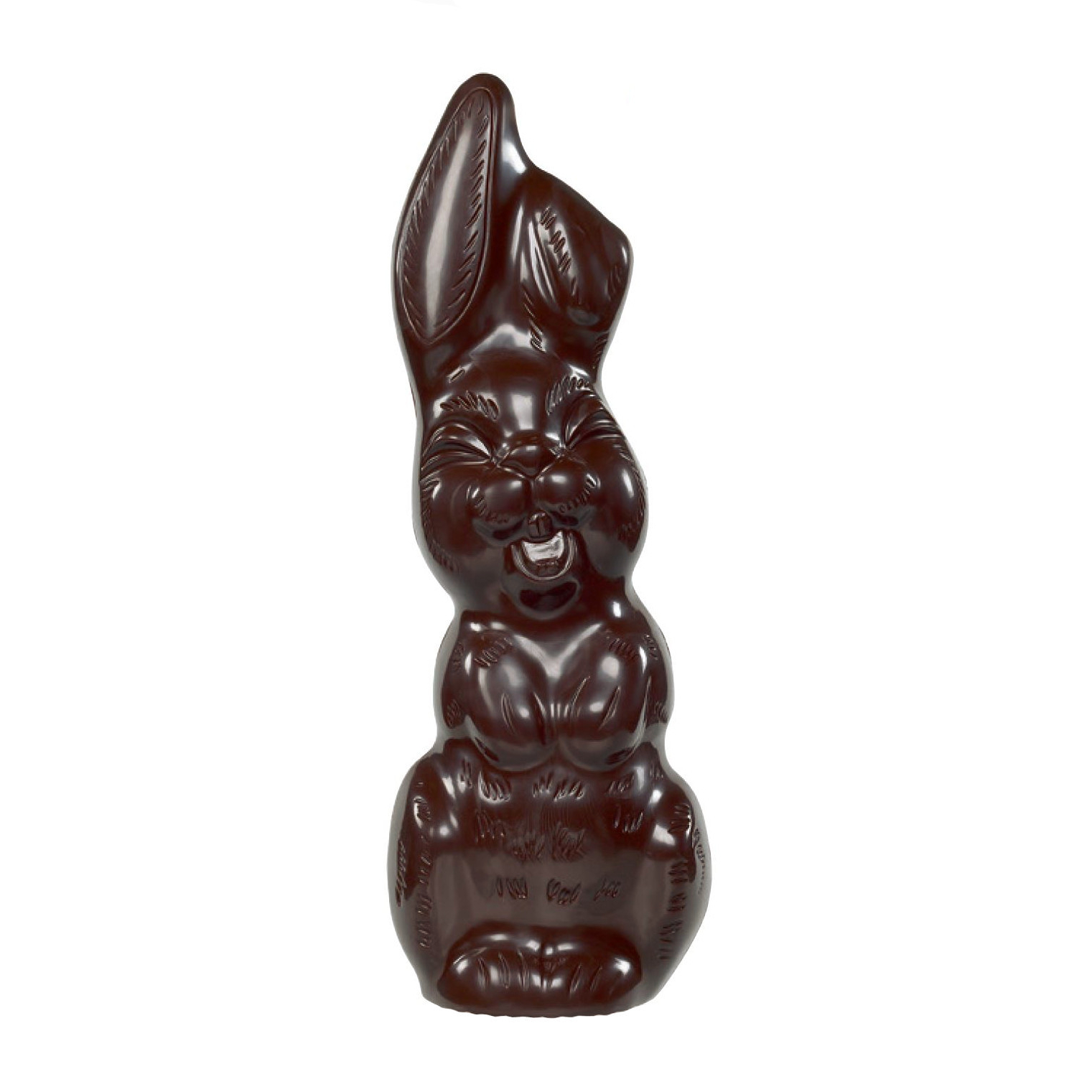 Chokladfigur - Glada Påskharen - Mörk - 100 gram