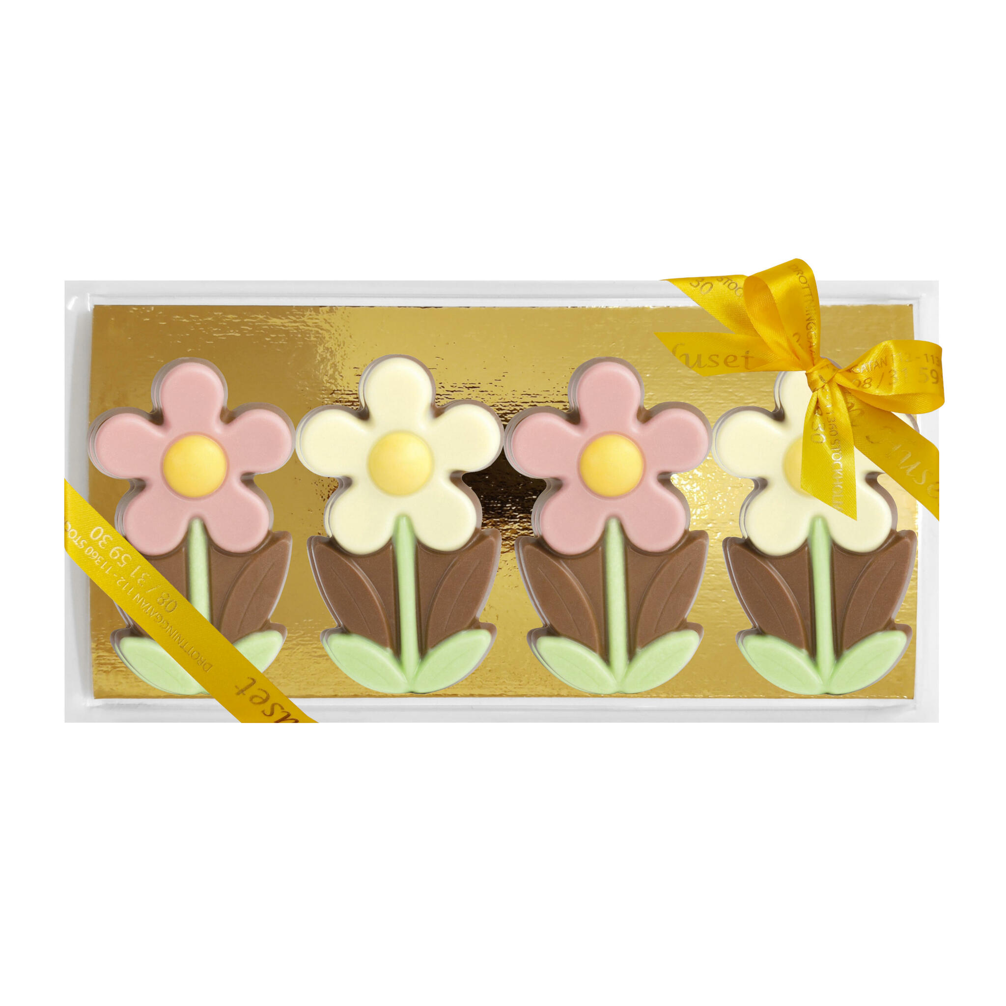 Pralinhuset - Blommor - choklad 100g