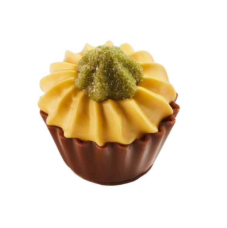 Pralin & Tryffel - Pumpa Cupcake Gul - Salt Karamell