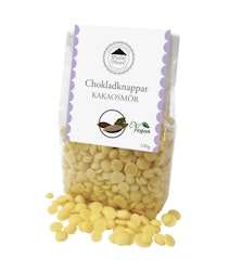 Pralinhuset - Chokladknappar - Kakaosmör - 100g