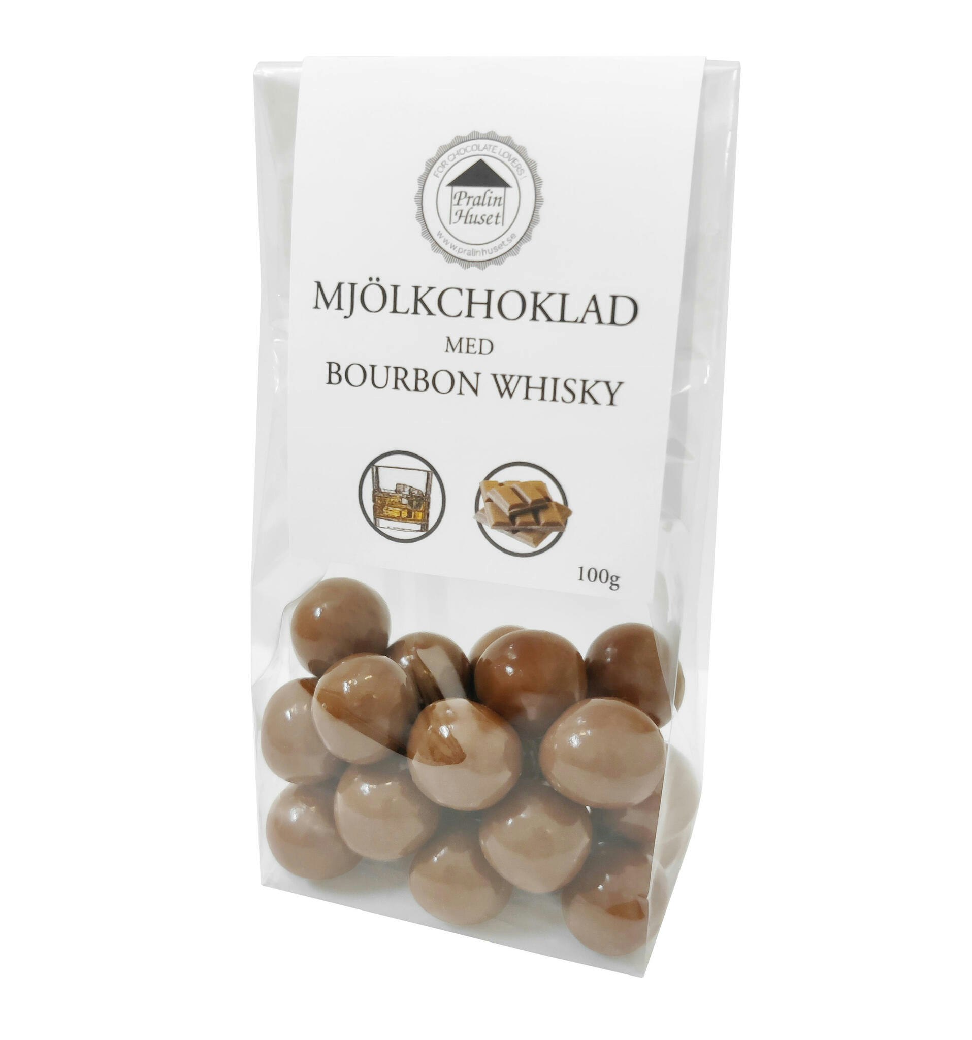 Pralinhuset - Bourbon Whisky - 100g