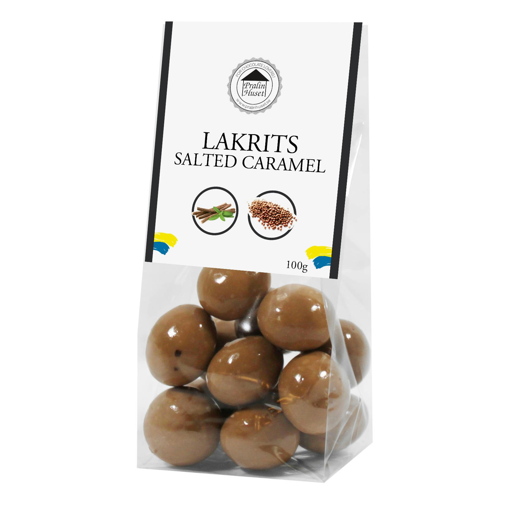 Pralinhuset - Lakritspåse – Salt Karamell