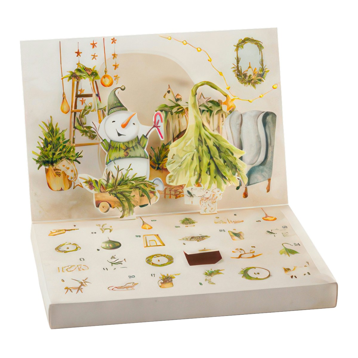 Julkalender - Winter Lodge - Praliner & Tryfflar
