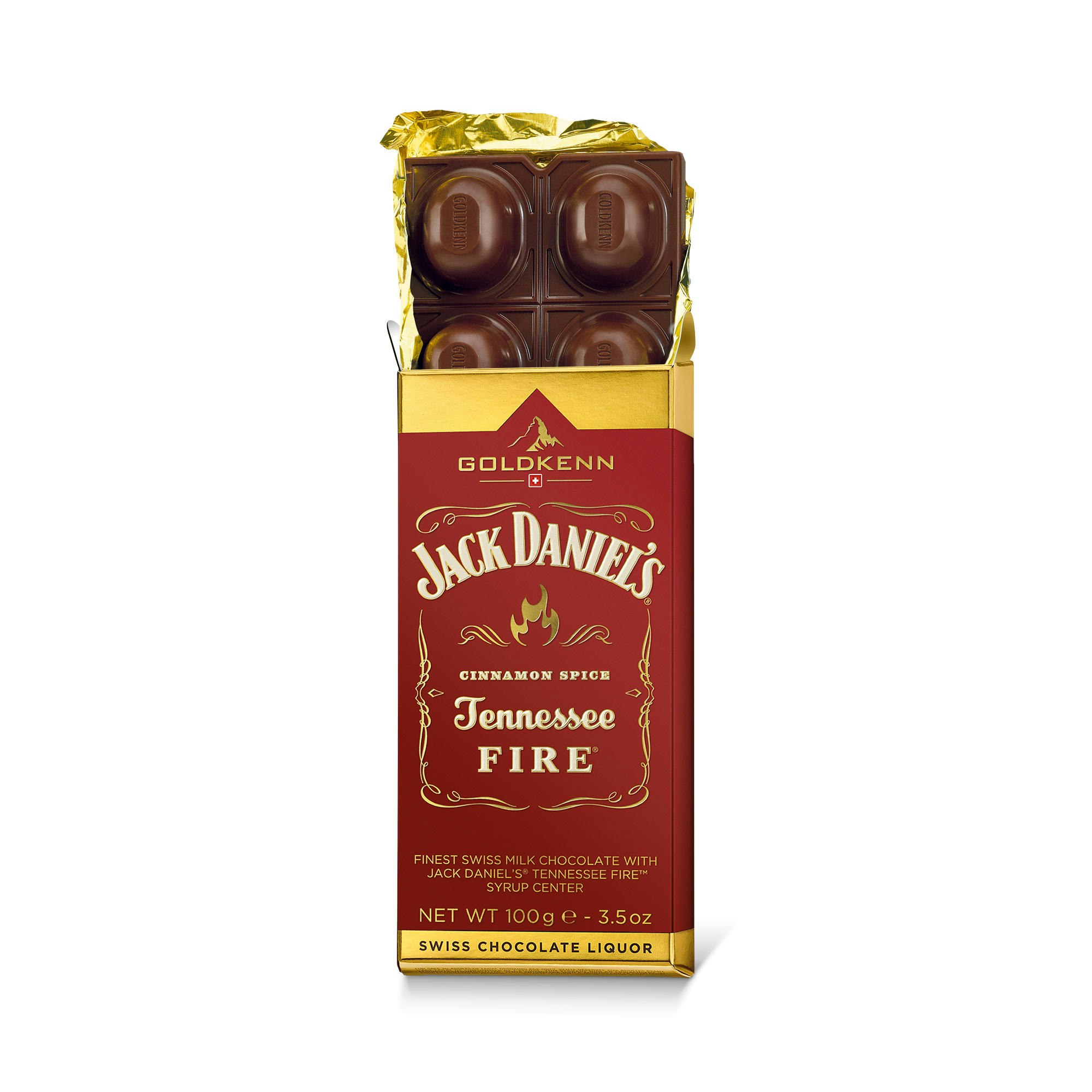 Likörfylld chokladkaka - Jack Daniel’s Tennessee fire - Whiskyfylld Choklad