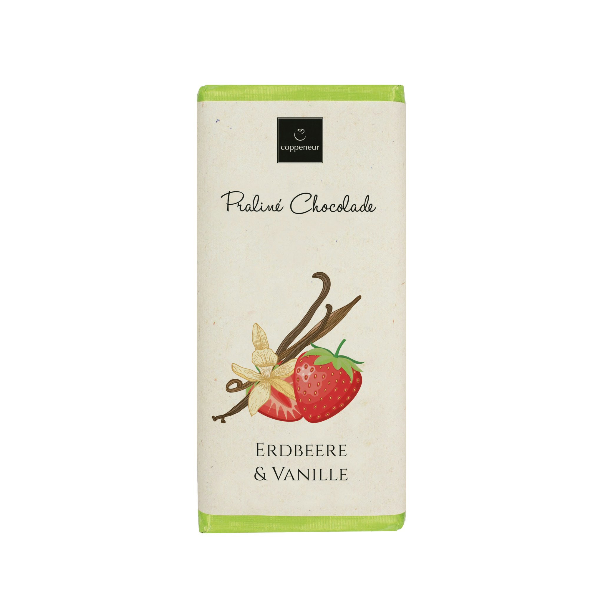 Chokladkaka - Vit Choklad - Jordgubb & Vaniljganache