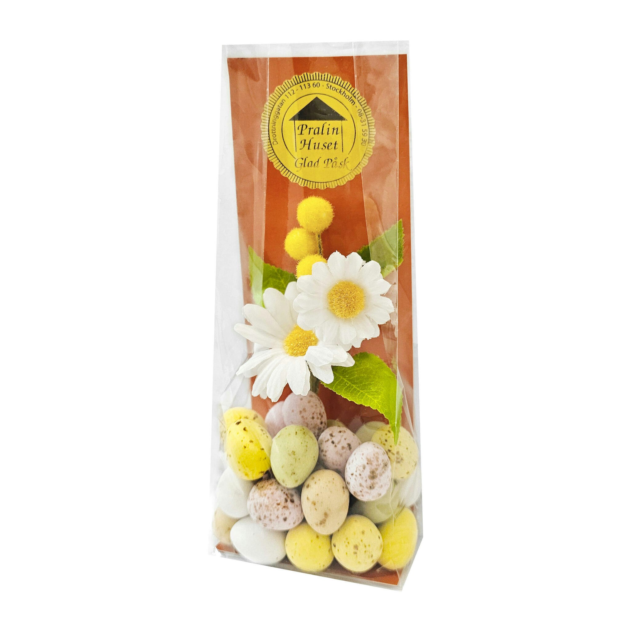 Påskpåse - Äggmix Regnbåge - Chokladägg - 130 gram