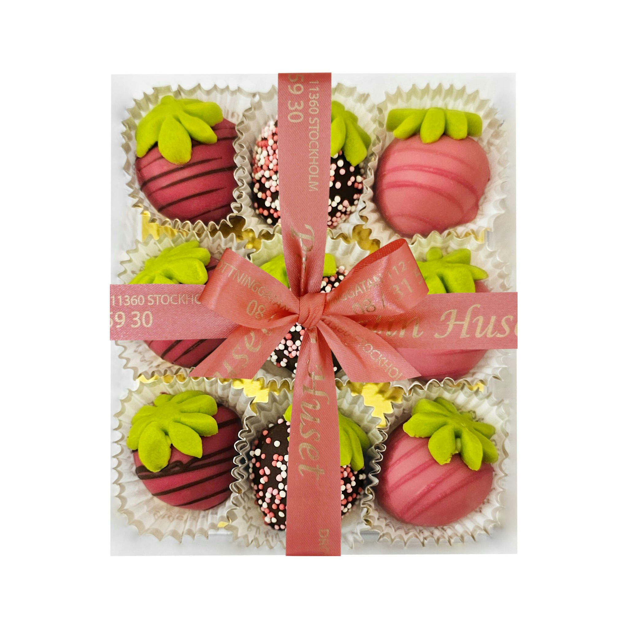 Pralinhuset - Lovebite Ask - Marsipan & Choklad