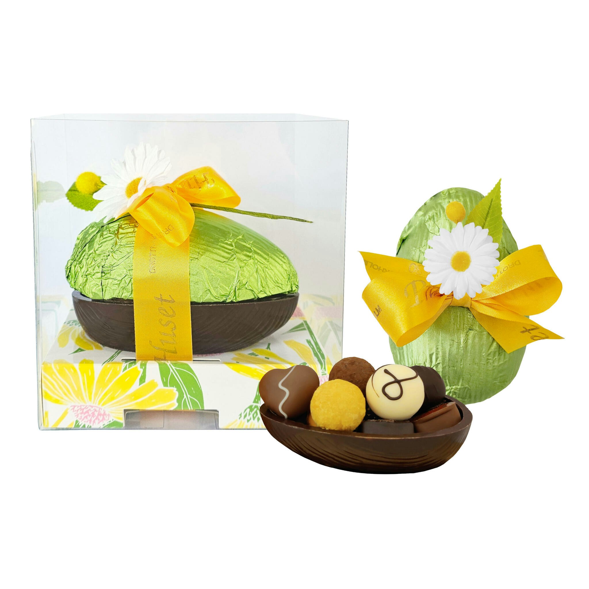 Pralinhuset - Påskägg Drömägg - Mörk & Ljus Choklad 200 gram - Kan Endast Hämtas i Butik