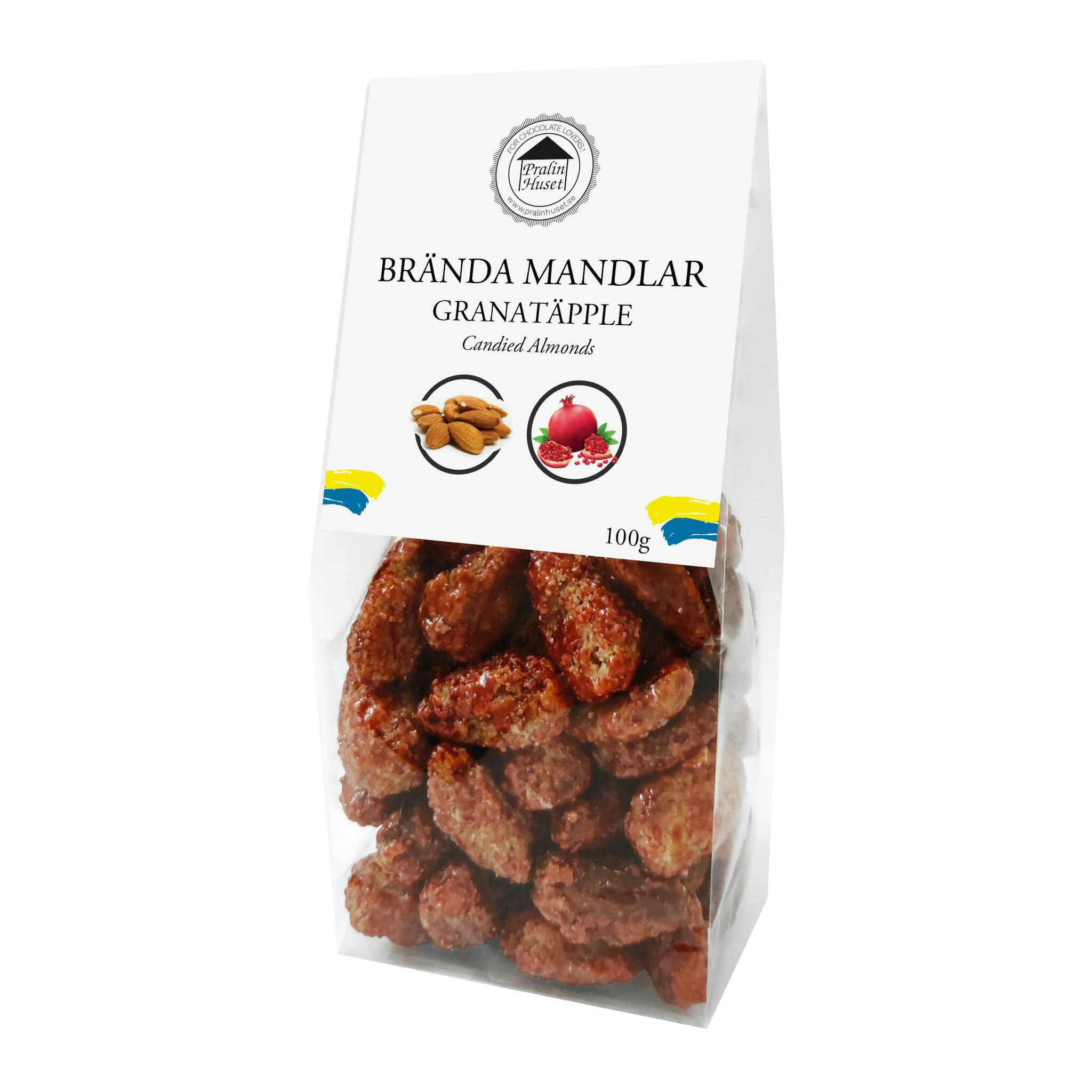 Pralinhuset - Brända Mandlar - Granatäpple