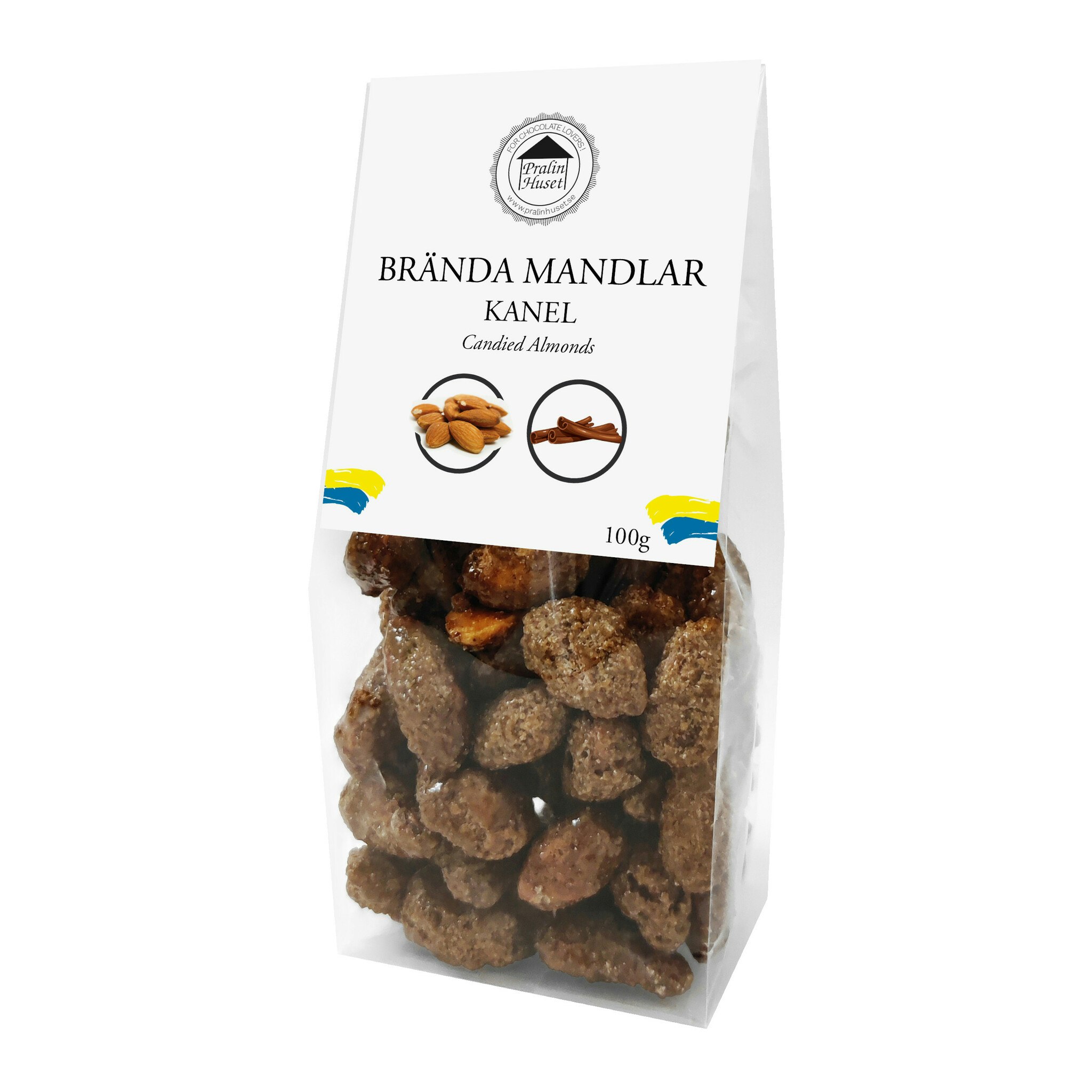 Pralinhuset - Brända Mandlar - Kanel