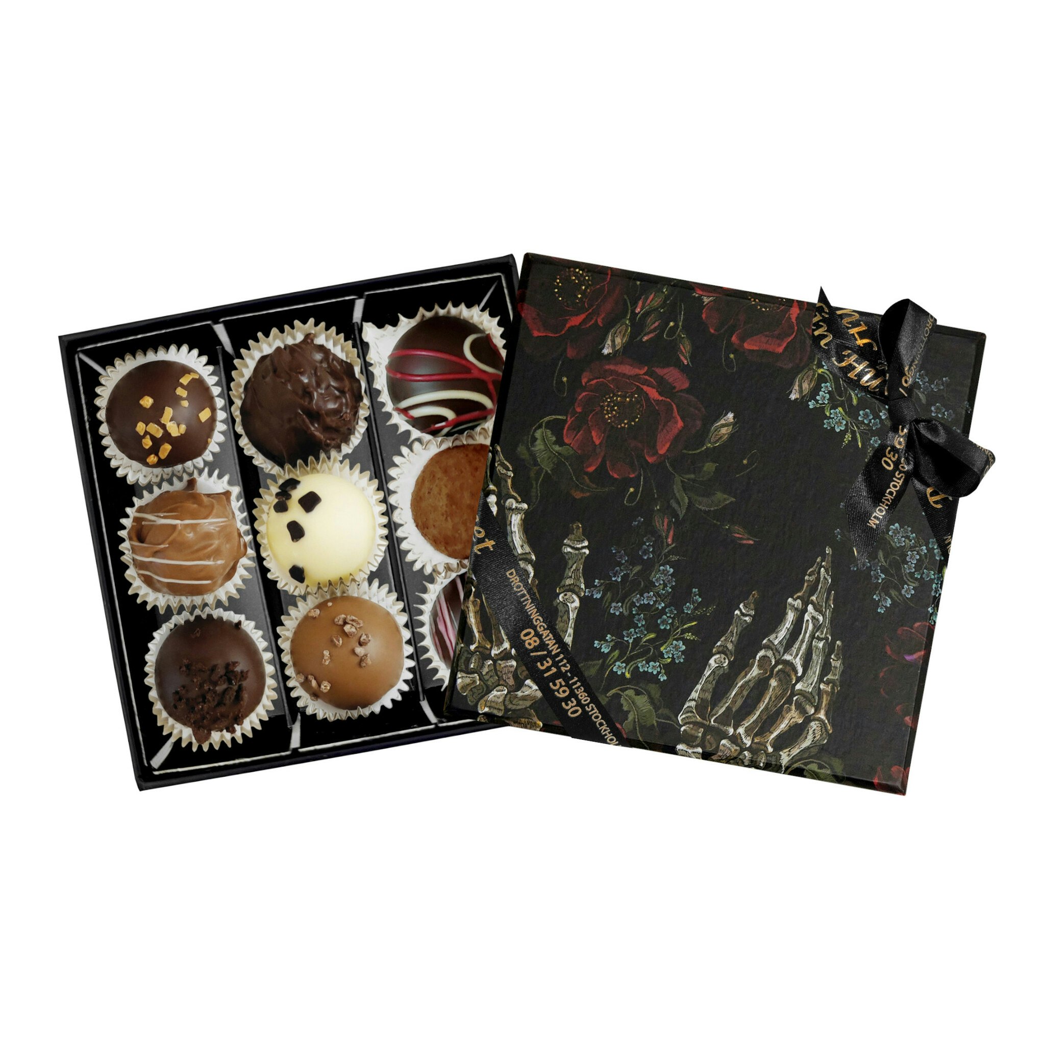 Pralinhuset - Halloween Ask - Dark Passion - 115g