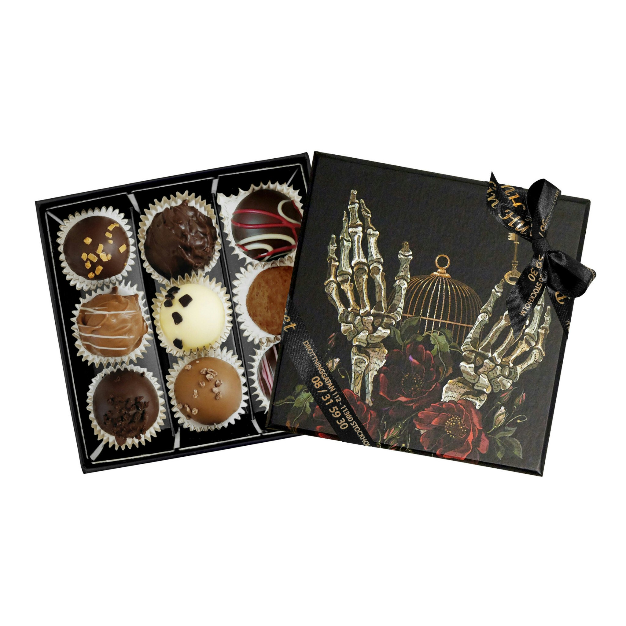 Pralinhuset - Halloween Ask - Midnight Bloom - 115g
