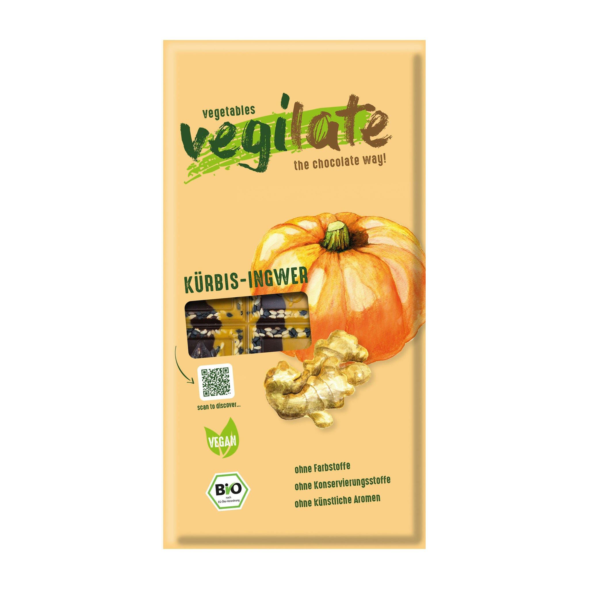 Chokladkaka - Vegilate - Pumpa & Ingefära