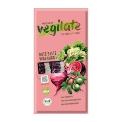 Chokladkaka - Vegilate - Rödbetor & Valnötter