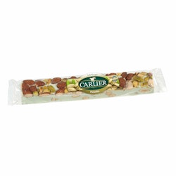 Mjuk Nougatstång - Pistage - Mandel & Hasselnötter 100g