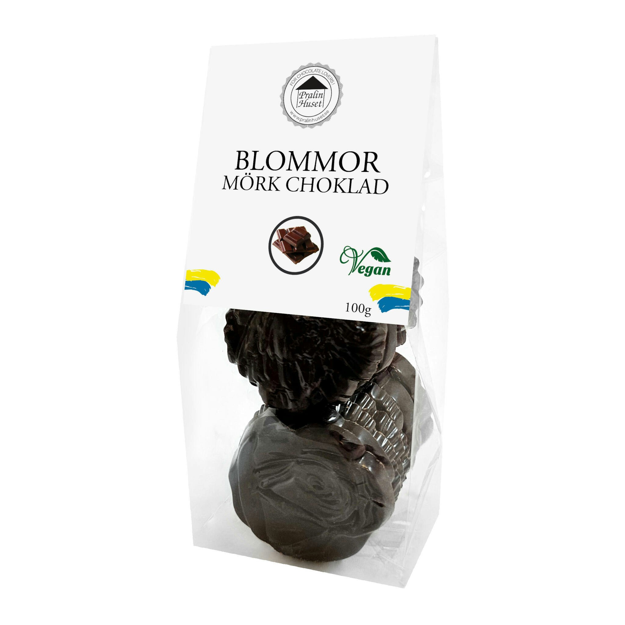Pralinhuset - Chokladblommor Mörk
