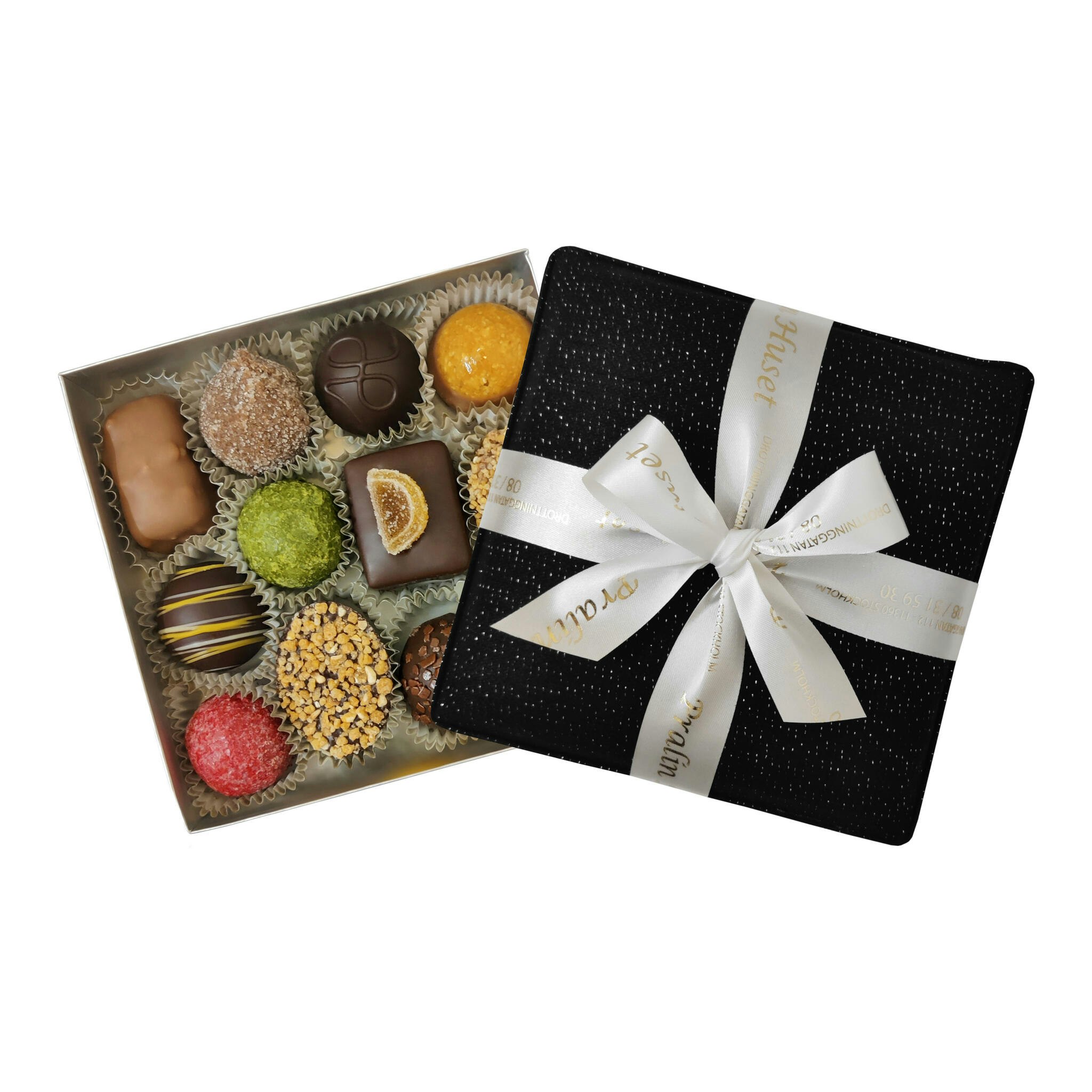 Pralinhuset - Ask - Black & White - 140g