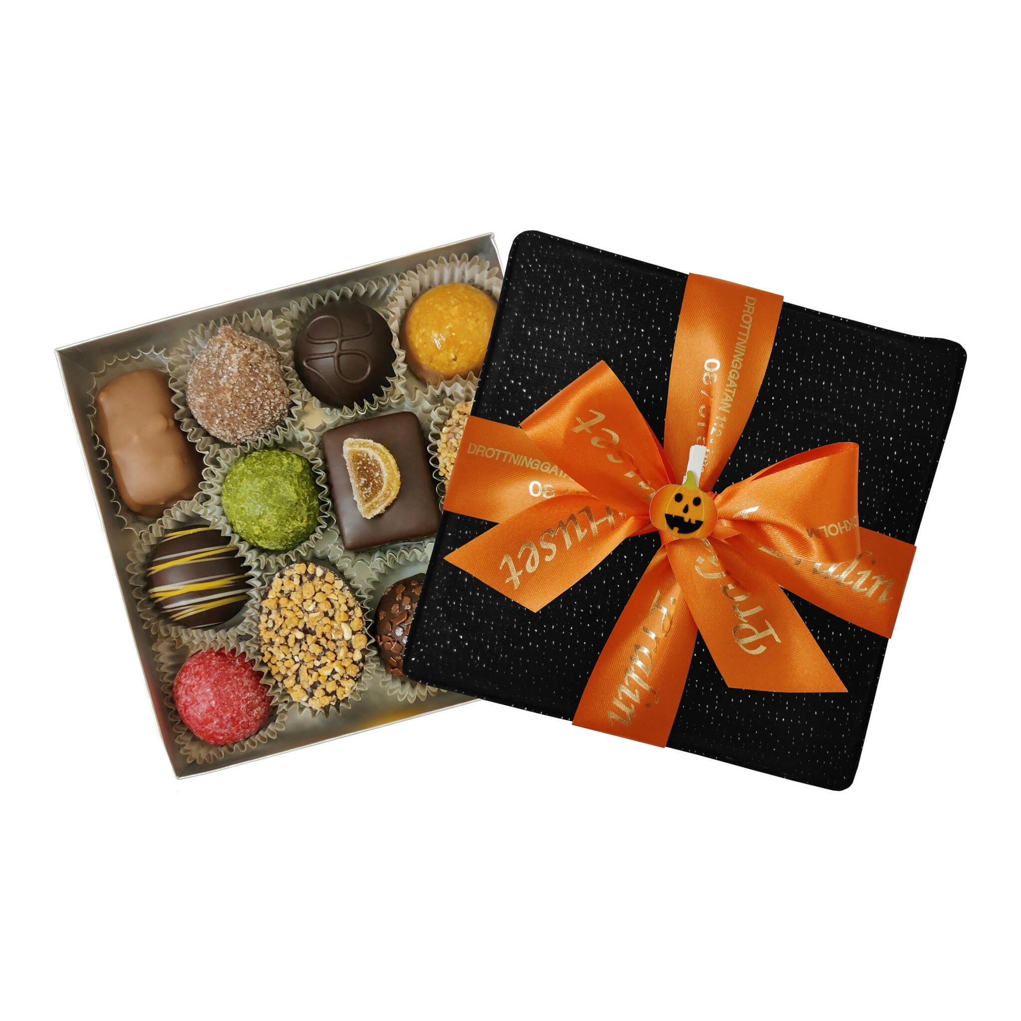 Pralinhuset - Haloween Ask - Black & White - 140g