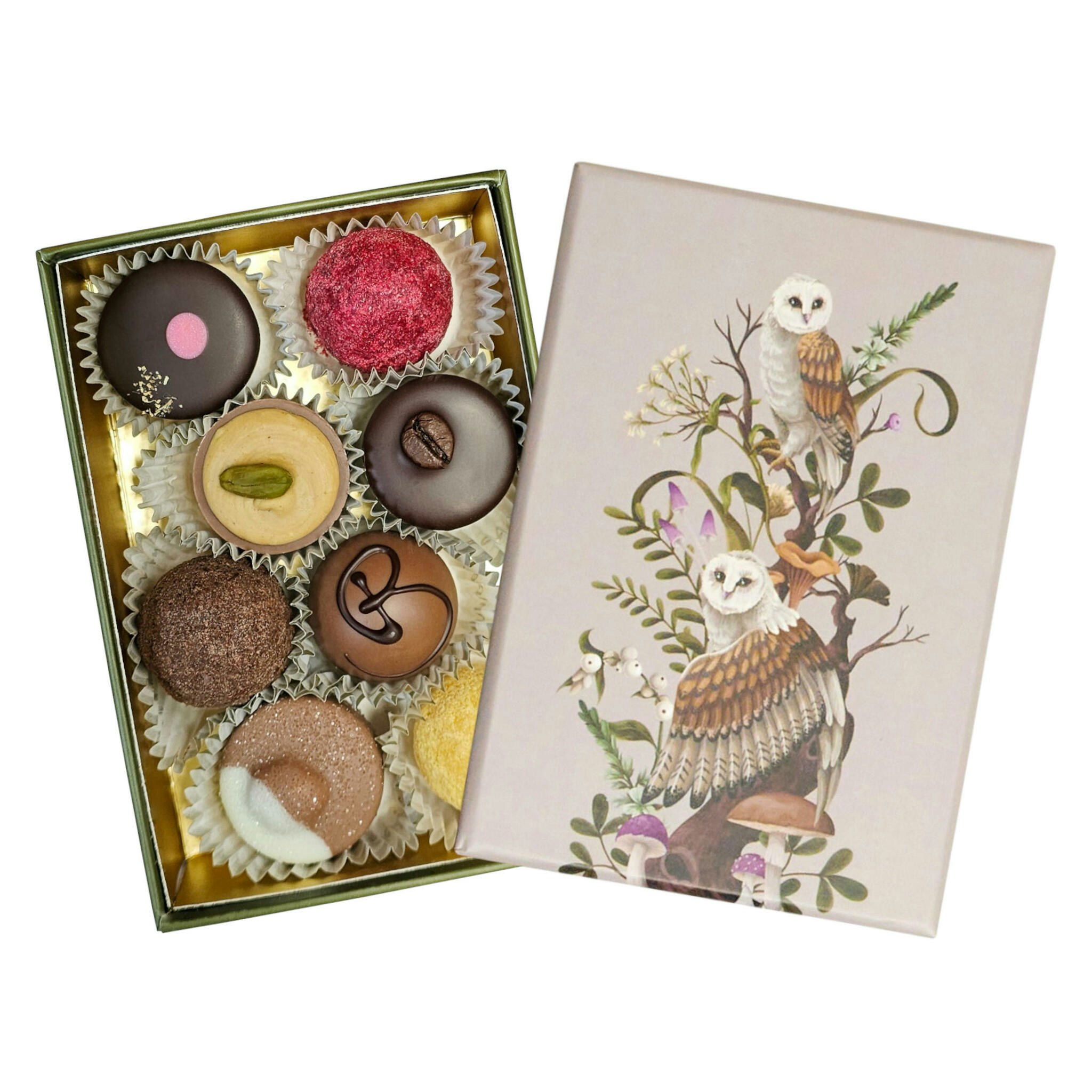 Pralinhuset - Forest Magic - Owls - 100g