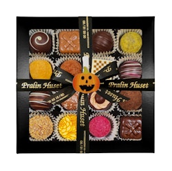 Pralinhuset - Svart Ask - Halloween - 16 Bitar