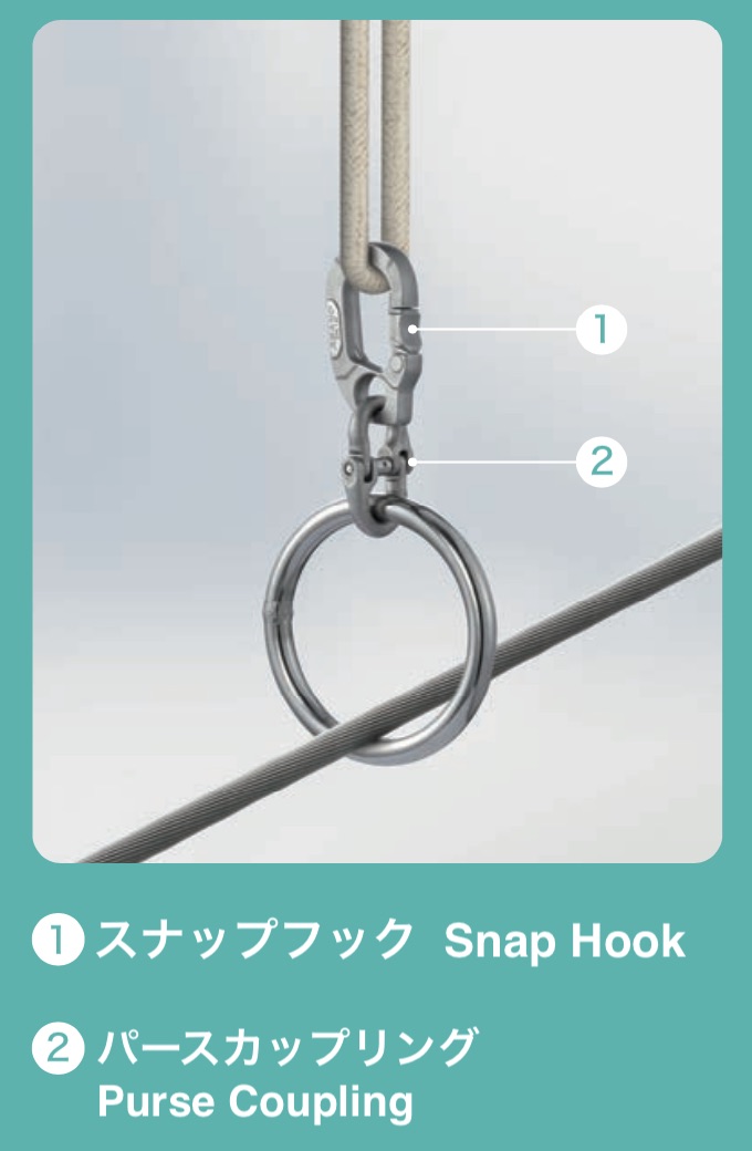 Snap Hook PAT str 2HS, Wll 1,8t
