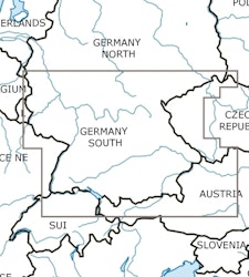 VFR Chart Germany North 1:500 000