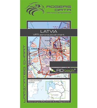VFR Karta Lettland 1:500 000