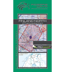 VFR Karta Finland Norr 1:500 000