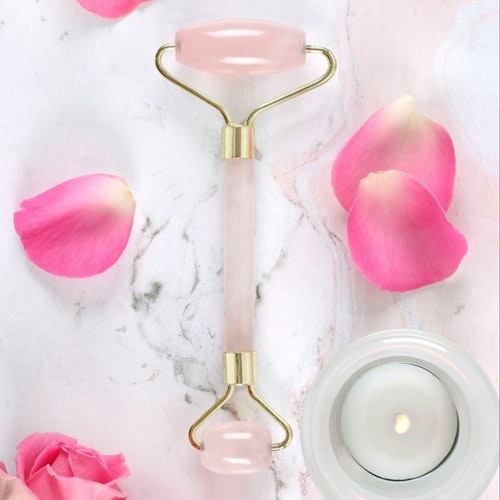 Gua Sha Ansiktsroller Rosenkvarts
