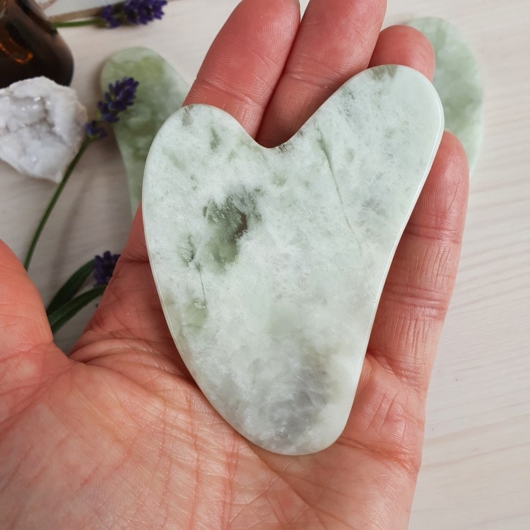 Gua Sha skrapa Serpentin