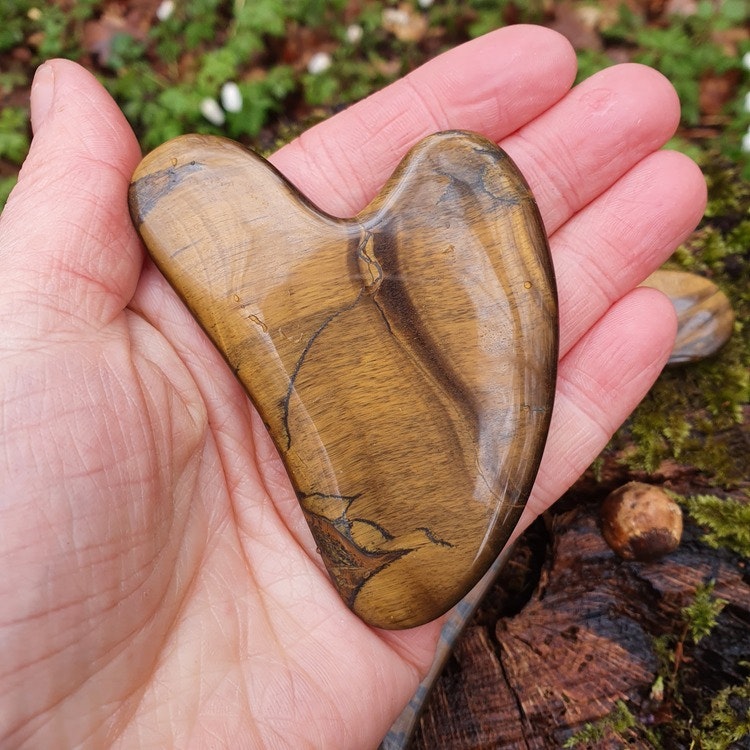 Gua Sha skrapa Tigeröga