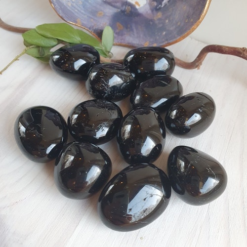 Trumlad Svart Turmalin A 16-23 g M