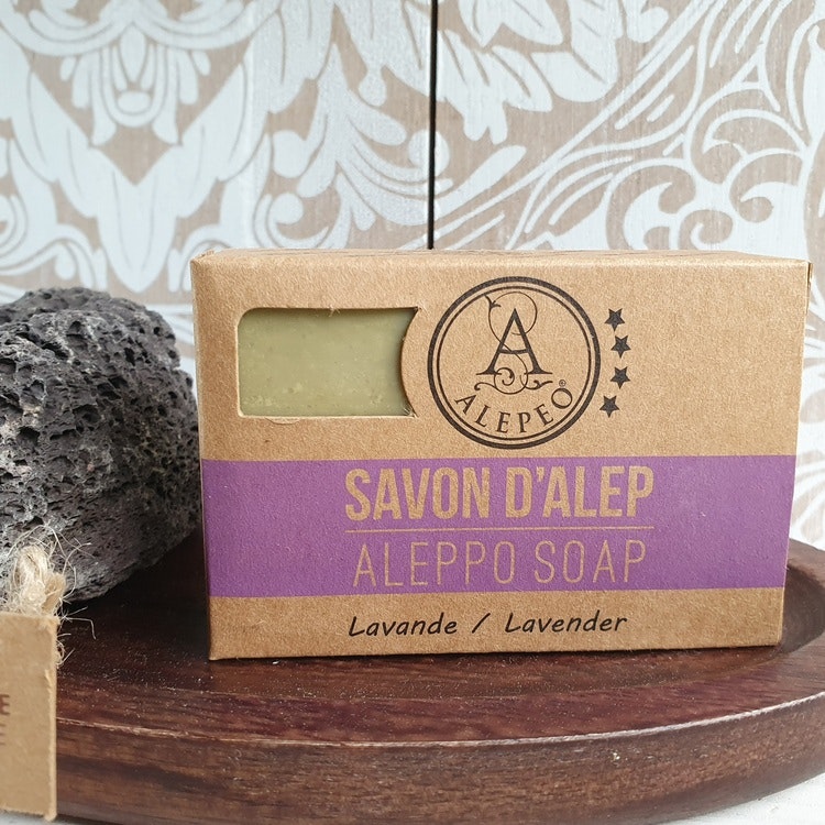 Aleppotvål Lavendel 8 % Alepeo 100 g