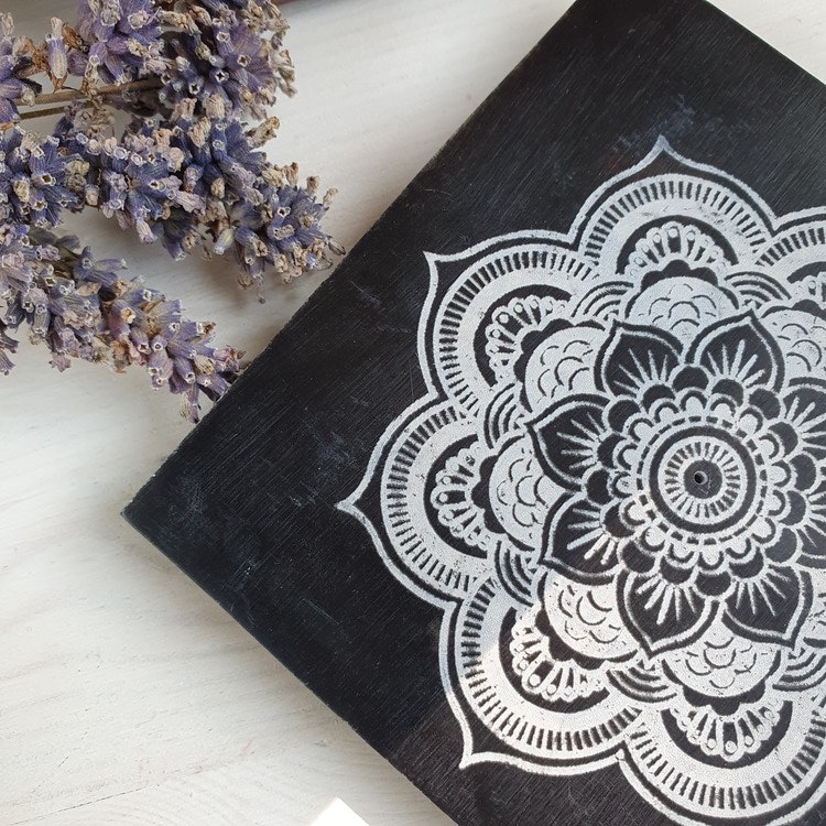 Rökelsehållare Mandala för stickor