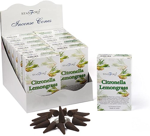 Rökelsekoner Stamford Citronella Lemongrass